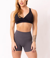 Shorts con tope fruncido Contour