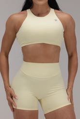Essential Sculpt yellow butter Shorts