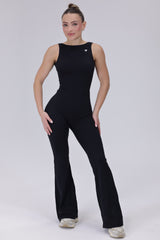 Backless Jumpsuit Black