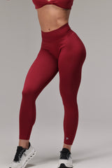 Burgundy Fit Leggings