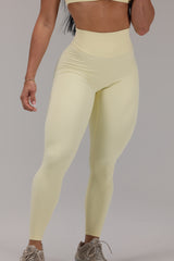 Essential Sculpt yellow butter Leggings