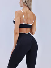 Black Contrast sculpt Leggings