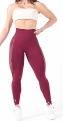 Curves Wine Leggings