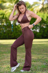 Chocolate Flare Leggings