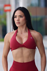Burgundy Fit Top