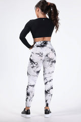 Leggings Smash Preto e Branco