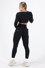 Pchee Pocket Legging Black