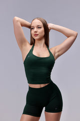 Evergreen Halter Top
