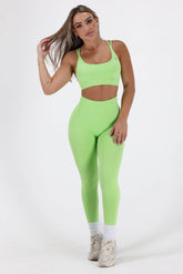 Seamless Perfection Green Leggings
