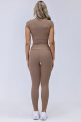 Cocoa Sculpt Set (Leggings + Top)