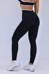 Black Contrast sculpt Leggings