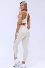 Taupe Slim Fit Leggings