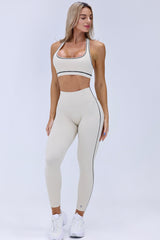 Taupe Slim Fit Leggings