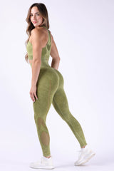 Bright side Green Leggings