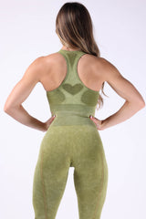 Bright side Green Leggings