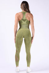 Bright side Green Leggings