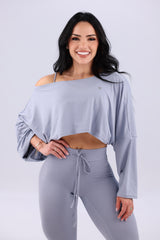 Chill Vibes Blue Top