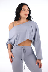 Chill Vibes Blue Top