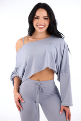 Chill Vibes Blue Top