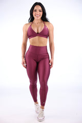 Velvet Wine Leggings