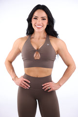 Khaki Sculpt Bra
