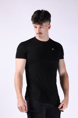 T Fit Basic Mens T shirt (Black)