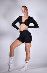 Selena Top Long Sleeve Black