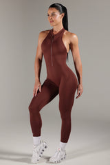 Zip Shape bronze brown