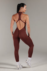 Zip Shape bronze brown