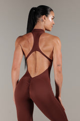 Zip Shape bronze brown