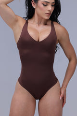 TF Sculpt & Shape Bodysuit Brown