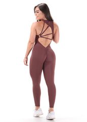 Mara Jumpsuit Brown