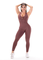 Mara Jumpsuit Brown