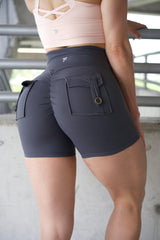 Shorts con tope fruncido Contour
