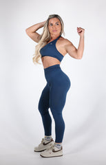 Conjunto de top halter Bunny Curves