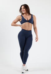 Navy Contour Leggings