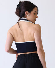 Halter Sweater vest NAVY