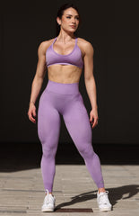 Iron Bunny SportsBra Purple