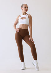 Second skin coffee leggings