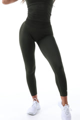 Green Sculpt Leggings