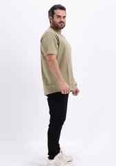 Mens Oversized T shirt Green