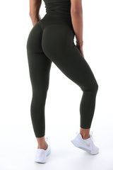 Green Sculpt Leggings