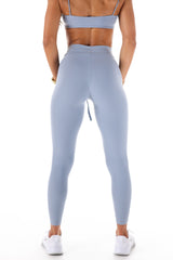 Blue Flex Leggings
