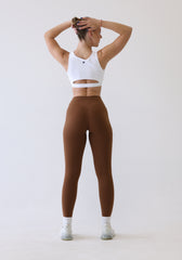 Second skin coffee leggings