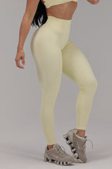 Essential Sculpt yellow butter Leggings