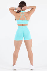 Aqua Seamless Shorts