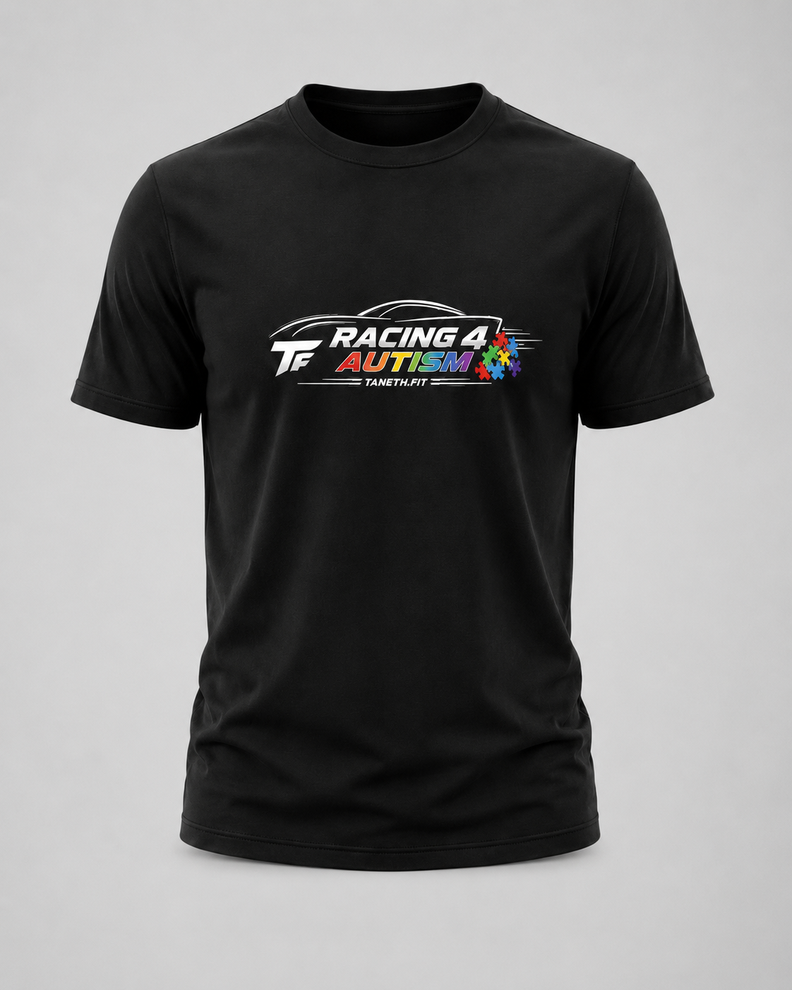 PRE-ORDER  Racing 4 Autism T-Shirt black