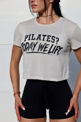 Today We Lift Crop Top