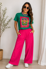 Pink sardines shirt