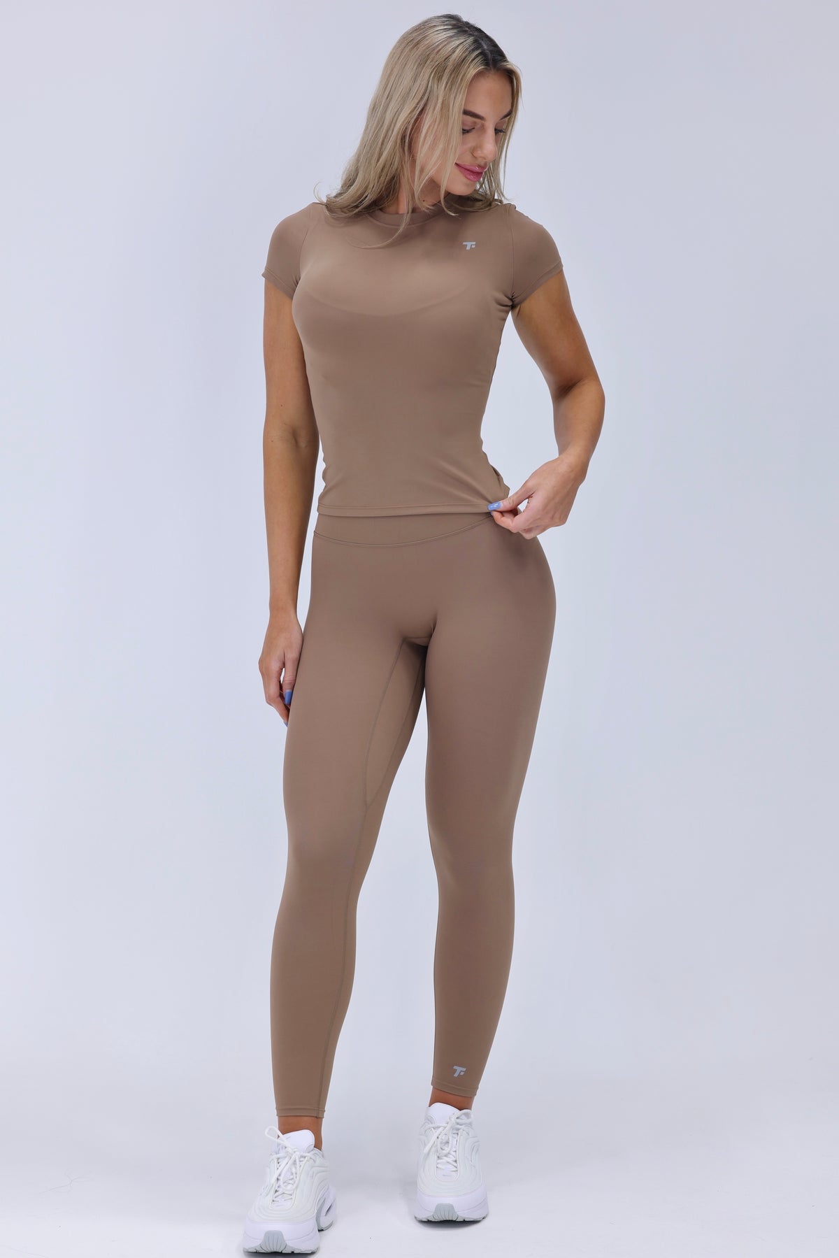 Cocoa Sculpt Set (Leggings + Top)